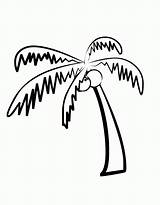 Palm Tree Coloring Pages For Kids  Home sketch template