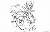 Lisa Frank Coloring Pages Ride A Camel  Free Printable sketch template