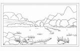 Canyon Coloring Park Grand National Usa Pages Printables Parks  sketch template