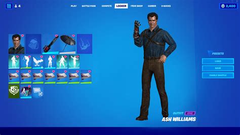 [Suggestion] Evil Dead Ash Williams Fortnite Skin Suggestion. : r/FortNiteBR