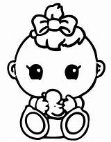 20  Free Printable Baby Coloring Pages EverFreeColoringcom sketch template