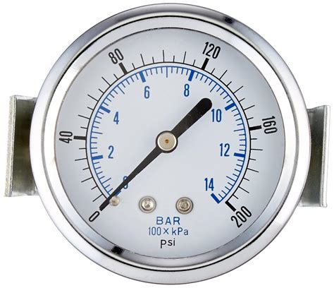 pressure gauge 200 psi 1//8/" NPT connection