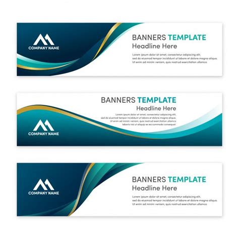 Discover thousands of Premium vectors available in AI and EPS formats | Banner template, Banner ...