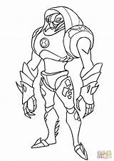 Ben 10 Ultimate Alien Coloring Pages At GetColoringscom  Free sketch template