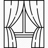 Curtains Coloring Pages sketch template