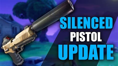 Silenced Pistol Update (Showcase) - Fortnite Battle Royale Gameplay ...