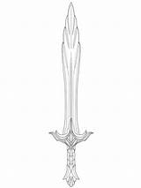 42 Best Ideas For coloring  Coloring Pages Sword sketch template