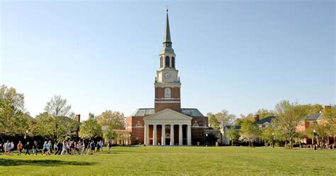 To address its slavery past, Wake Forest will rename one campus building. The Wait Chapel name ...