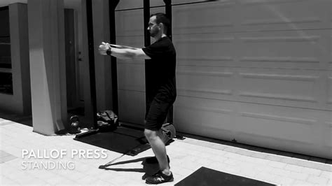 Pallof Press – Standing – Power Speed Endurance