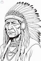 Dibujos De Indios Para Colorear sketch template