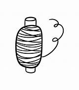 Premium Vector  Threads On A spool For Sewing Needlework Hobby Doodle sketch template