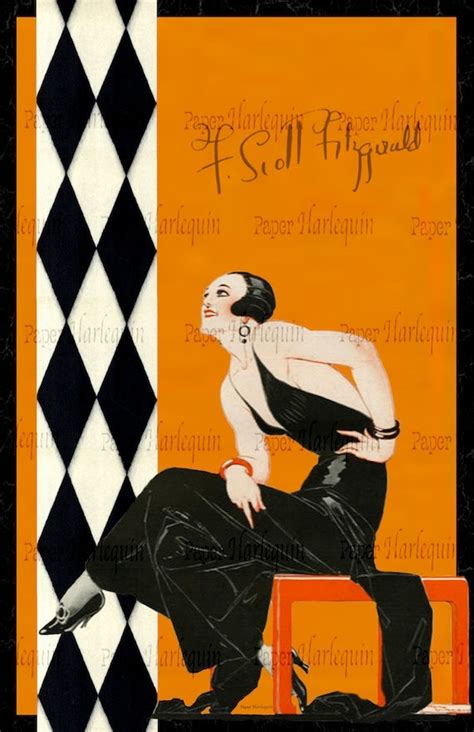 Gatsby Art Deco Vibrant Jazz Age Room Decor Digital Poster