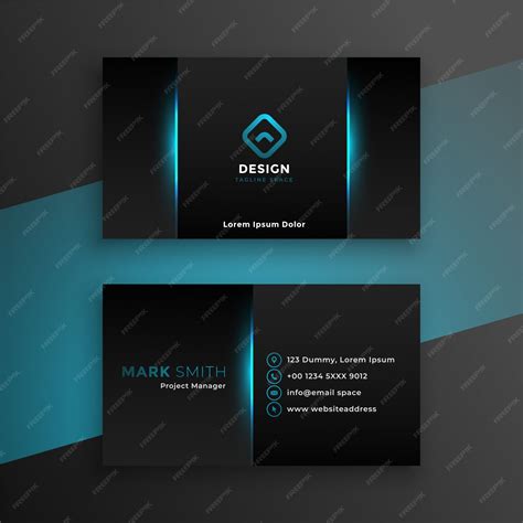 Discover 84+ imagen black business card background - Thptnguyenhuutho.edu.vn