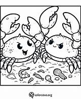 24 Free Crab Coloring Pages – The Color Cove sketch template