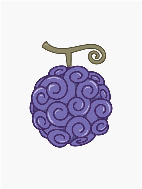 "Gum-Gum Fruit" Sticker for Sale by NikoMue | Redbubble