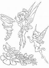 Tinkerbell Vidia Coloring Pages sketch template