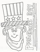 Presidents Day Coloring Pages  Free Printable For Kids sketch template