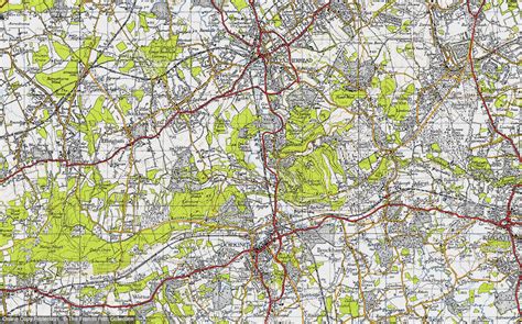 Old Maps of Surrey, UK - Francis Frith