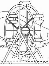 Ferris wheel Coloring Page  Funny Pages sketch template