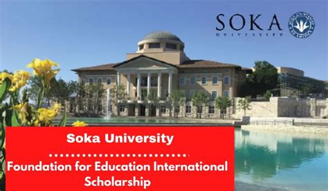 Soka University Foundation for Education International Scholarship