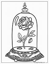 26 Beauty And The Beast Coloring Pages Free PDF Printables sketch template