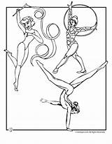 Gymnastics Color Pages  Coloring Home sketch template