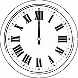 Clock Coloring Page WeColoringPage 079  Wecoloringpagecom sketch template