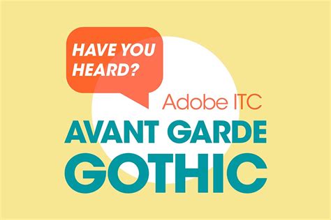 ITC Avant Garde Gothic - Dfonts