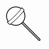 Lollipop Coloring Pages  Best For Kids Cute Easy sketch template