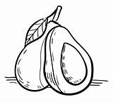 30  Avocado Coloring Pages Free Printable PDF & Online sketch template