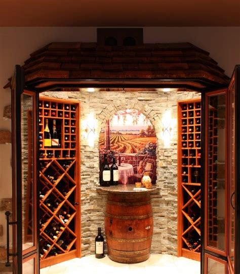 The Impactionist: Wine Cellar Art On Tile Mural