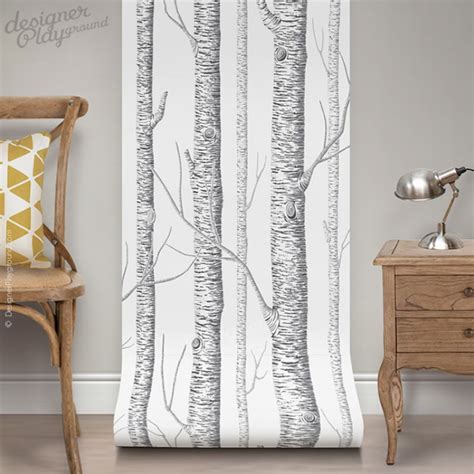 Birch Trees Wallpaper Peel and Stick