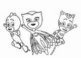 Coloriages De Pyjamasques Imprimez Gratuitement sketch template