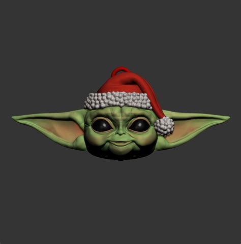 Free STL file Christmas Tree Decoration Baby Yoda Ball Tree, Filthy Animal, Grinch, Yippee Ki ...