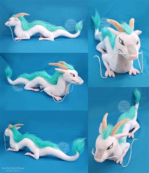 Large Haku Dragon Plush by SewYouPlushieThings on DeviantArt | Dragon ...