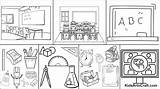 Pages Classroom Coloring Mindset Growth School Doodles Quotes Doodle  sketch template