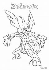 Zekrom Coloring Pages Free Printable PDFs  WakeTheKids sketch template
