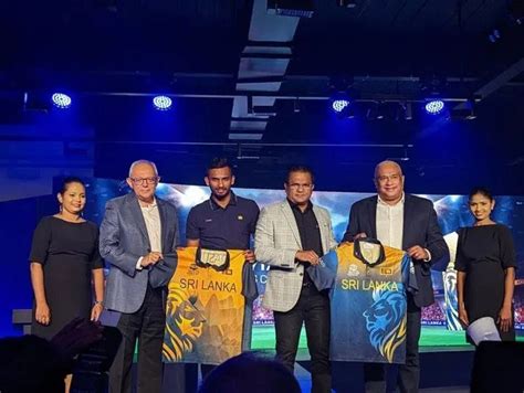 SL cricket official T20 world cup jersey unveiled!