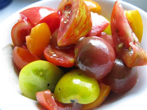 Heirloom tomato salad | Heirloom tomato salad | Flickr