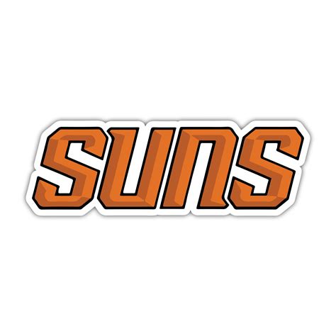 Phoenix Suns – Orange Suns – Temporary Tattoo – Biggest Decal Shop