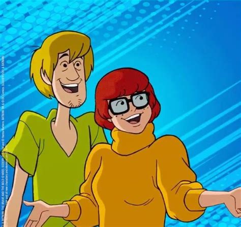 Shaggy and Velma | Scooby doo pictures, Scooby doo images, Velma scooby doo