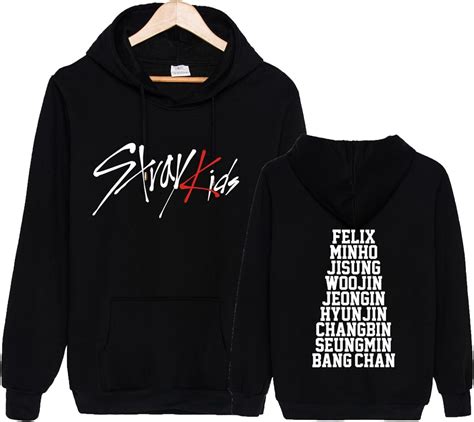 Amazon.com : Xllife Kpop Stray Kids Same Hoodie Felix Jisung Jeongin ...