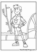 Printable Wild Kratts Coloring Pages sketch template
