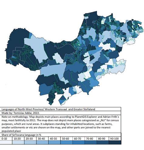 Linguistic Atlas of North-West: SeTswana by TomislavAddai on DeviantArt