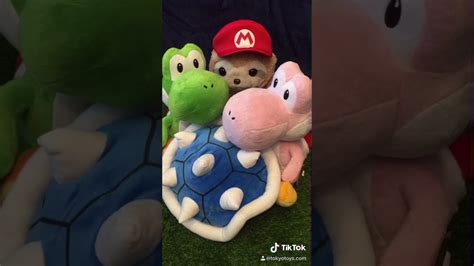 WATCH OUT YOSHI! Blue Shell incoming!! OFFICIAL Mario Plush - YouTube