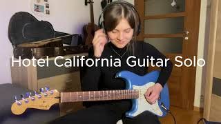 Hotel California (Guitar Solo) Emilia Morawska Chords - Chordify