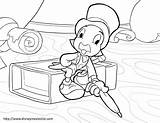 Cricket Coloring Jiminy Wireless Getcolorings Sketch Page sketch template