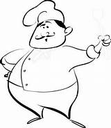 A Chef coloring Page  Download Print Or Color Online For Free sketch template