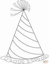 Happy Birthday Party Hat coloring Page  Free Printable Coloring Pages sketch template