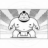 Sumo Coloring Page sketch template
